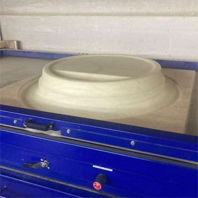 Display Kaffeebecher Sonderkonstruktion Lackierung Logo Branded